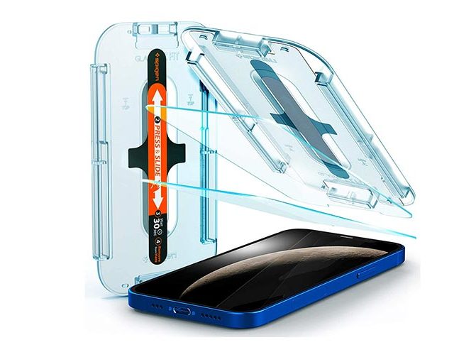Spigen Tempered Glass Screen Protector iPhone 12 (2020) / iPhone 12 Pro (2020)  