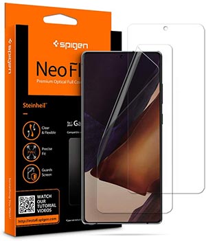 Spigen NeoFlex  Samsung Galaxy Note 20 [2 Pack] - Case Friendly