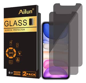 Ailun privacy screen protector iPhone 11