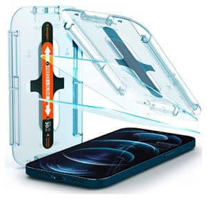Spigen iPhone 12 pro max tempered glass