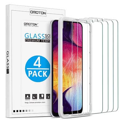 OMOTON Galaxy A50 Screen Protector