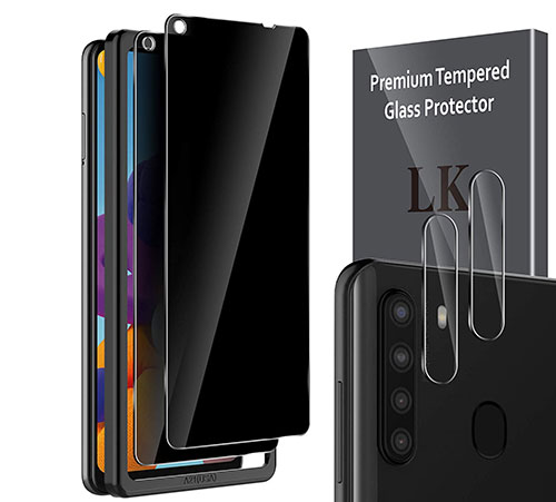 LK Anti Spy Privacy Tempered Glass