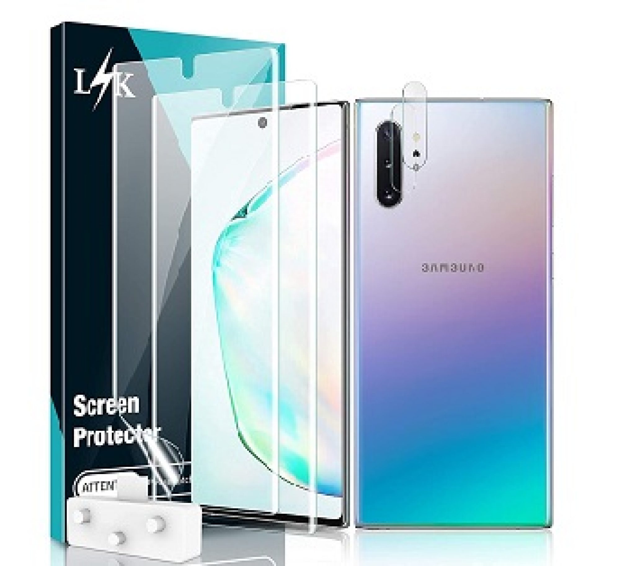 note 10 plus screen protector near me