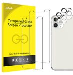 JETech Screen Protector and Camera Lens Protector Compatible with iPhone 11 Pro Max