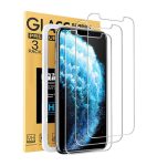 Mkeke Compatible with iPhone 11 Pro Max Screen Protector