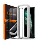 Spigen Tempered Glass Screen Protector [Glas.tR AlignMaster] designed for iPhone 11 Pro Max [2 Pack]