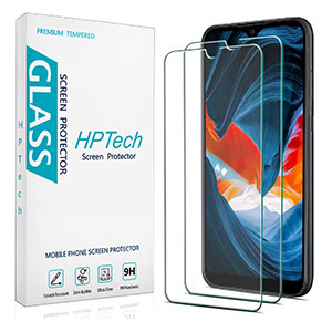 HPTech Samsung A01 screen protector tempered glass