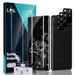 LϟK Flexible TPU Screen Protector + Black Camera Lens Protector