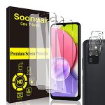Soonear screen protector with Samsung A03s camera lens protector