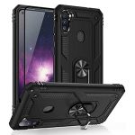 TJS Samsung A11 screen protector with the back cover