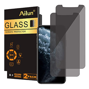 Ailun iPhone xs max screen protector privacy