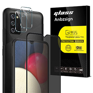 Anbzsign Samsung A02s tempered glass