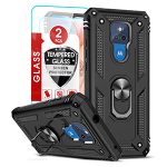 LeYi Moto G play screen protector with back case