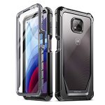 Poetic Guardian Motorola Moto G Power screen protector with cover