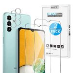 OMOTON Screen Protector with Camera Lens Protector