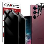 Oakxco Samsung S22 ultra screen protector privacy shield