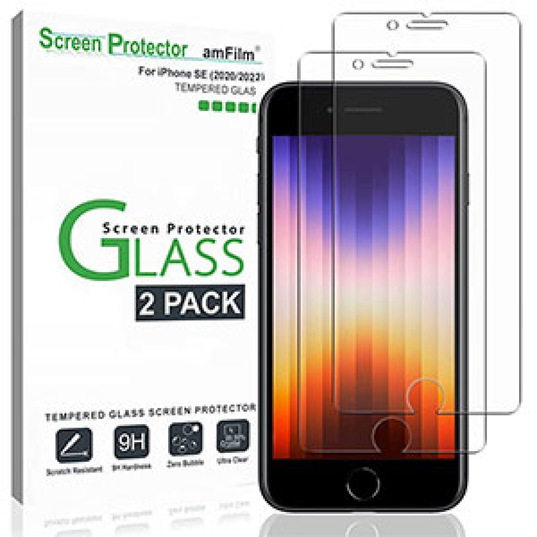 glass screen protector iphone se 2022