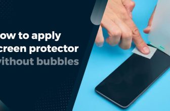How to apply a screen protector without bubbles