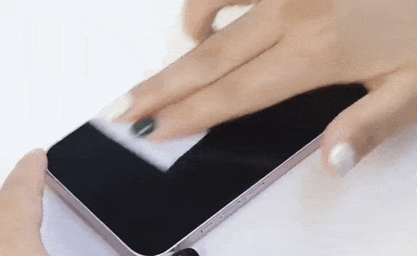 How to apply a screen protector without bubbles